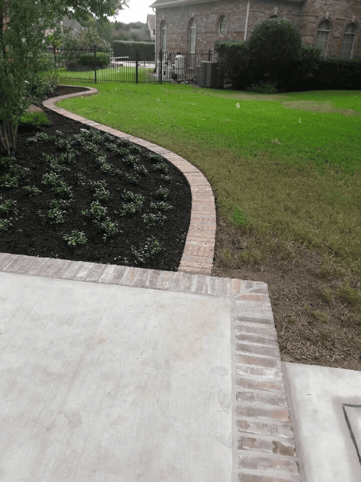 Conroy's stone work and pavestone project in North Texas 7