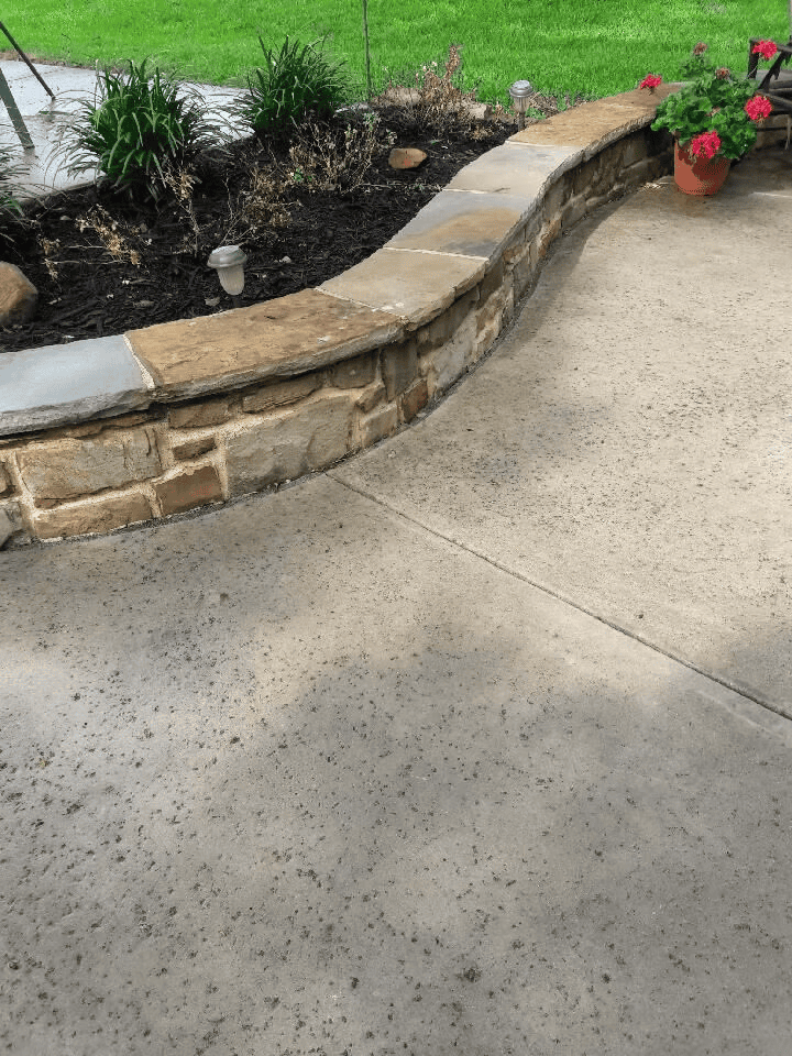 Conroy's stone work and pavestone project in North Texas 8