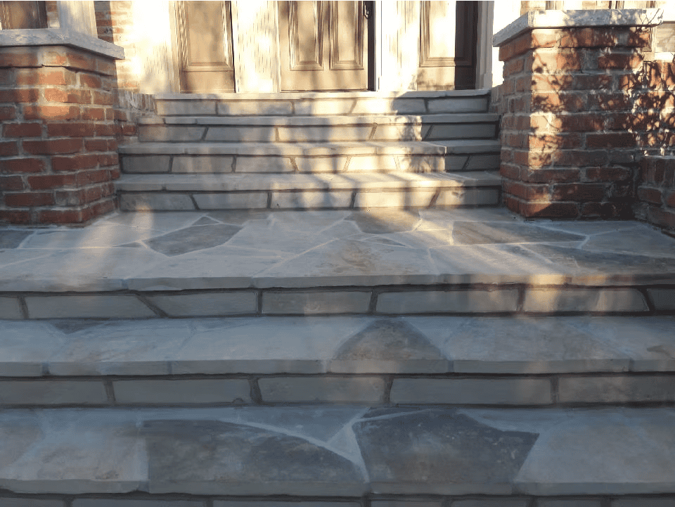 Conroy's stone work and pavestone project in North Texas 12