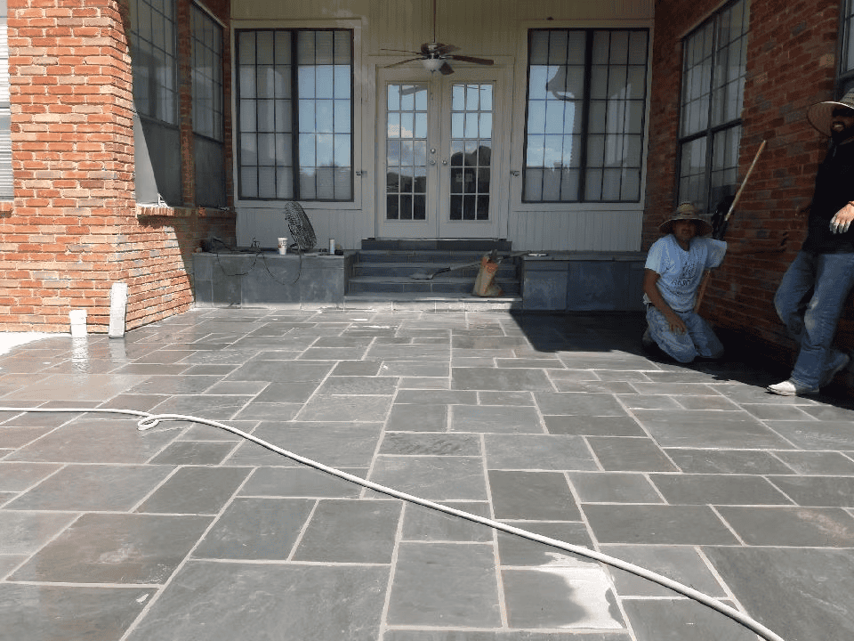 Conroy's stone work and pavestone project in North Texas 20