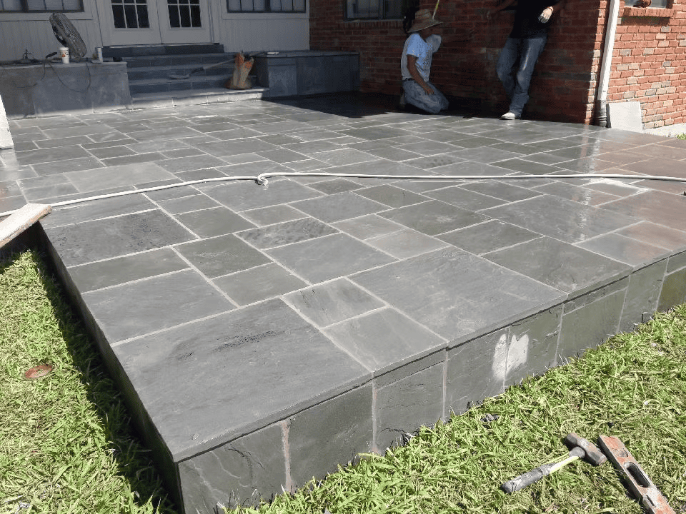 Conroy's stone work and pavestone project in North Texas 27