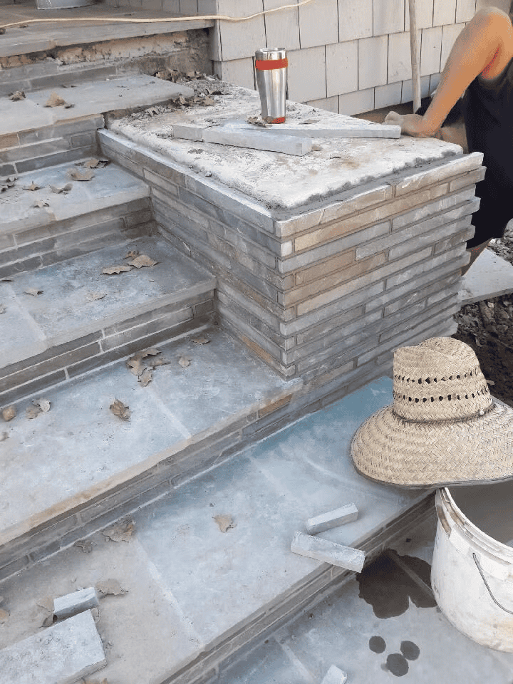 Conroy's stone work and pavestone project in North Texas 31
