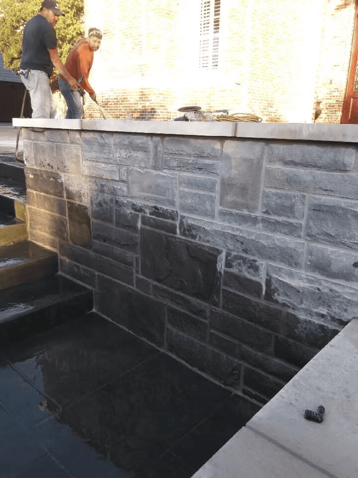 Conroy's stone work and pavestone project in North Texas 33