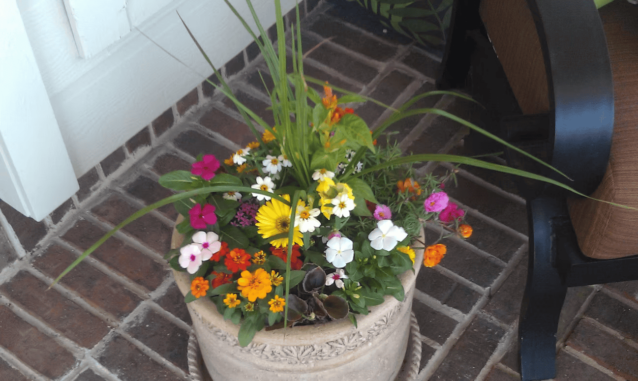 Conroy's decorative planter and pot arrangement in North Texas 5