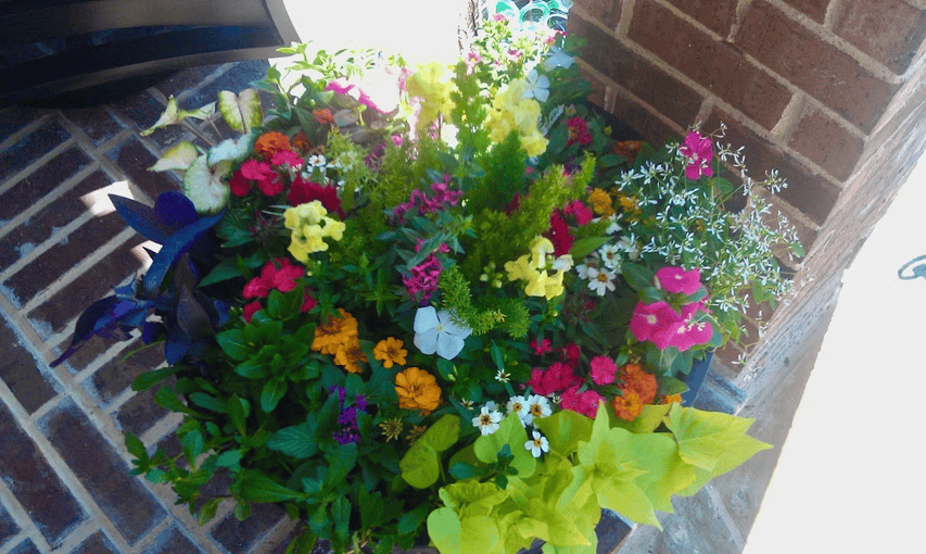 Conroy's decorative planter and pot arrangement in North Texas 11