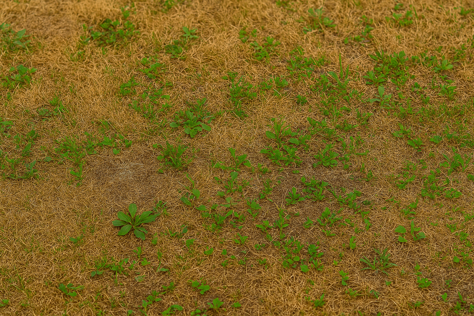 Seasonal lawn stress factors in North Texas
