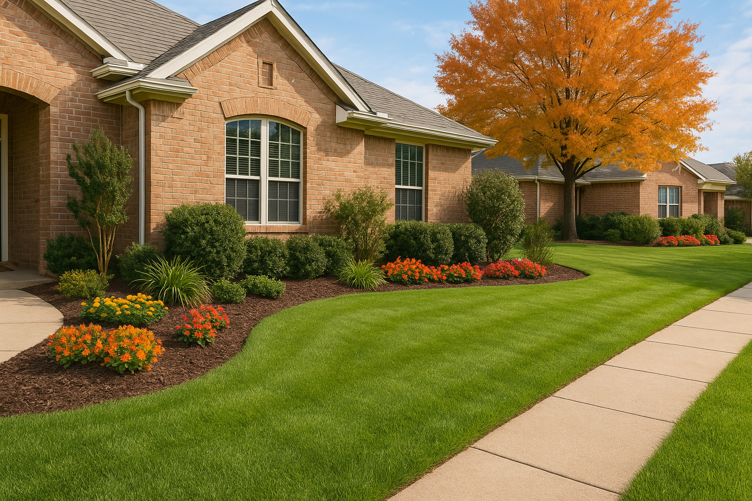 Fall lawn care checklist for North Texas homeowners