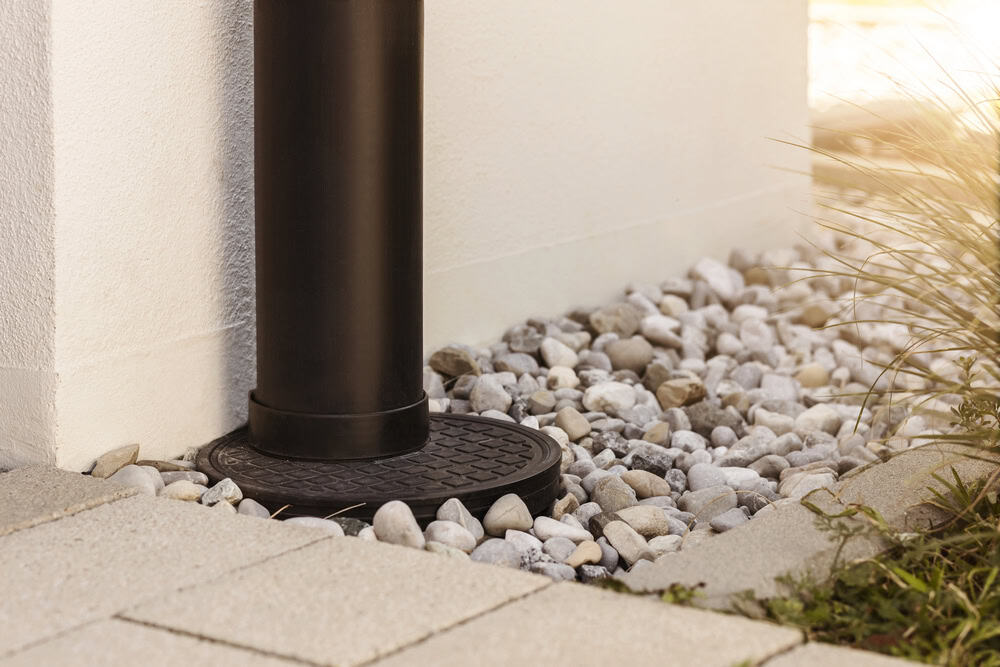 French drain and drainage solution