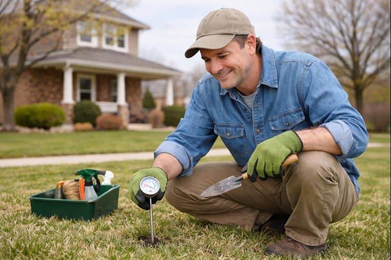 When to start spring lawn care in North Texas