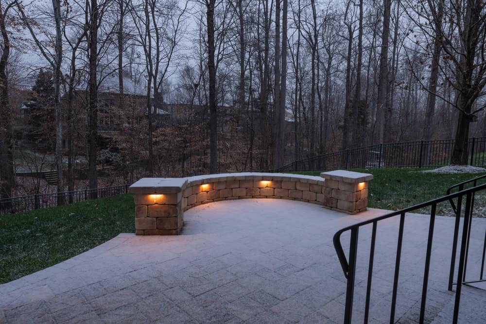 Winter hardscape maintenance protecting stone and walkways in North Texas