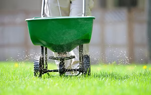 Fertilization and weed control service