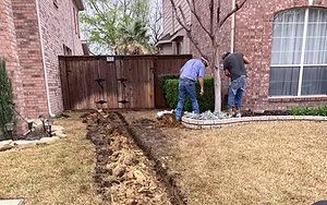 Irrigation, sprinkler repair and drainage service